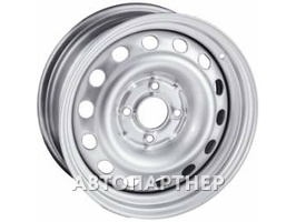 TREBL 6445T 6x15 4x100 ET39 56.6 Silver