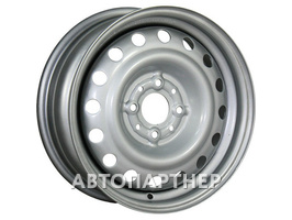 TREBL 52A49A 5x13 4x100 ET49 56.6 Silver