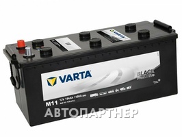 VARTA Promotive Black/Heavy Duty 654 011 115 12В 6ст 154 а/ч оп (М11)