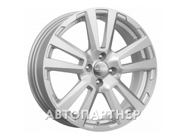 K&K KC874 6.5x17 4x100 ET43 60.1 сильвер Vesta Cross