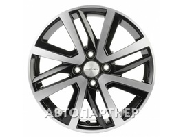 Khomen Wheels KHW1609 (Stepway) 6x16 4x100 ET37 60.1 Black-FP